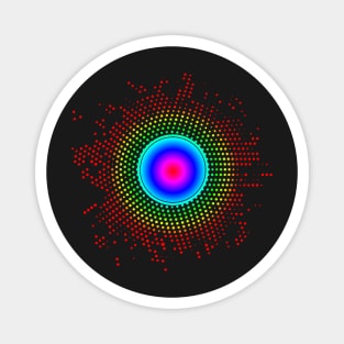 Rainbow Dots Magnet